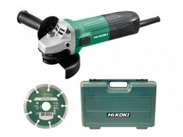 HiKOKI G12STX/J7 Angle Grinder 115mm Diamond Blade & Case 600W 240V £54.95